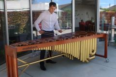  Simon Wunderlin mit Marimba